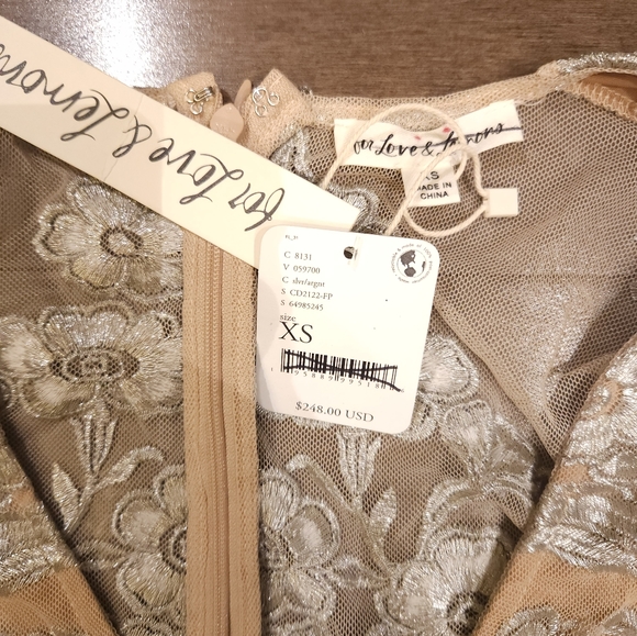 🍋For Love and Lemons Temecula Silver Lace - Picture 6 of 12